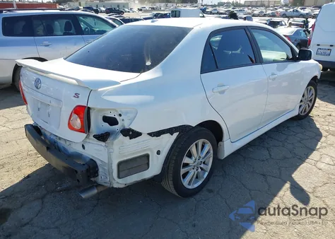 2010 Toyota Corolla S from USA, damaged, VIN 2T1BU4EE4AC456311